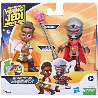 Hasbro Star Wars Young Jedi Adventures Duel Kai Brightstar vs. Taborr