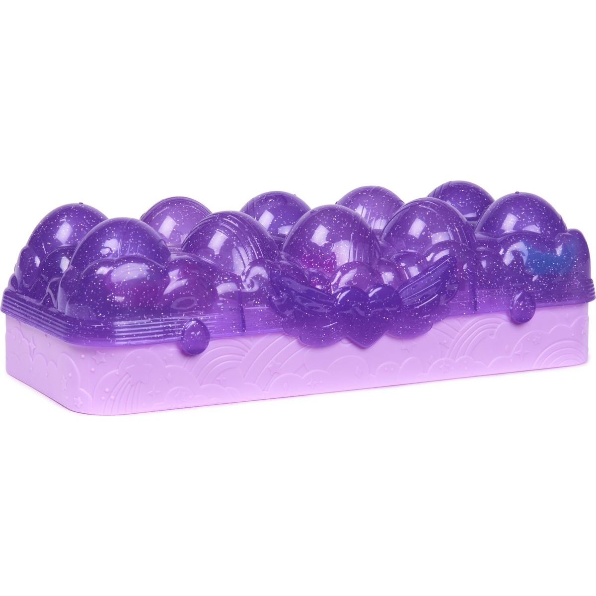 Hatchimals karton zvířátek neónová duha