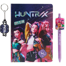 Bluesky K-pop Demon Hunters Dárkový set (blok, pero, klíčenka - Huntrix)