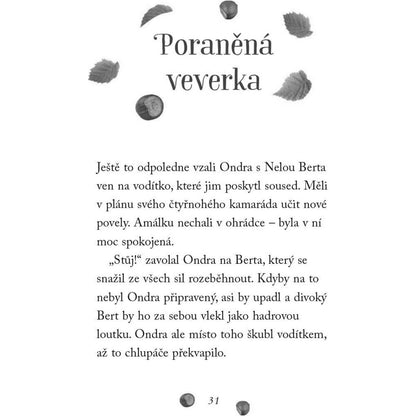 Fragment Nové příběhy se šťastným koncem Starostlivá veverka