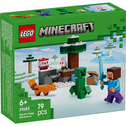 LEGO® 21583 Steve a dobrodružství v tajze