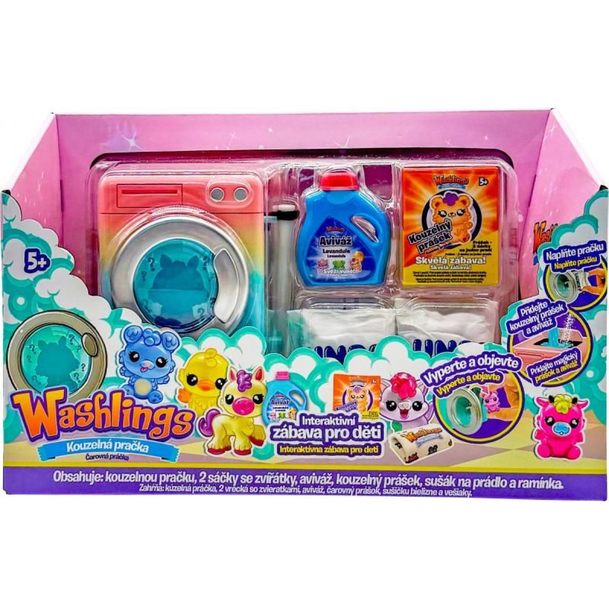 Mac Toys Washlings Kouzelná pračka