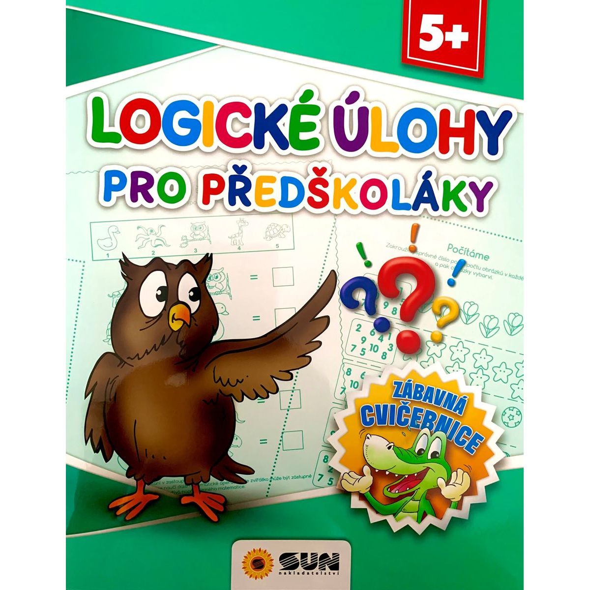 SUN Zábavná cvičebnice: Logické úkoly pro předškoláky