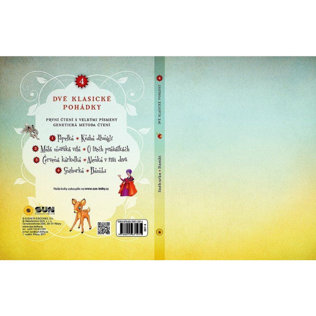 Sun Sněhurka a Bambi velká písmena