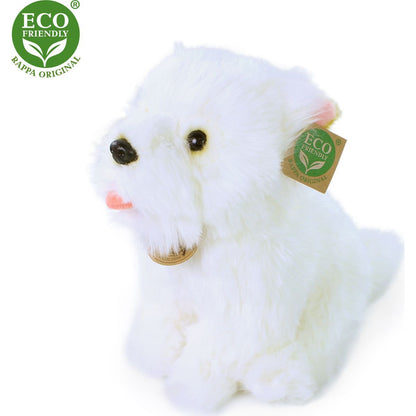 Rappa Plyšový pes westík sedící 23 cm Eco Friendly