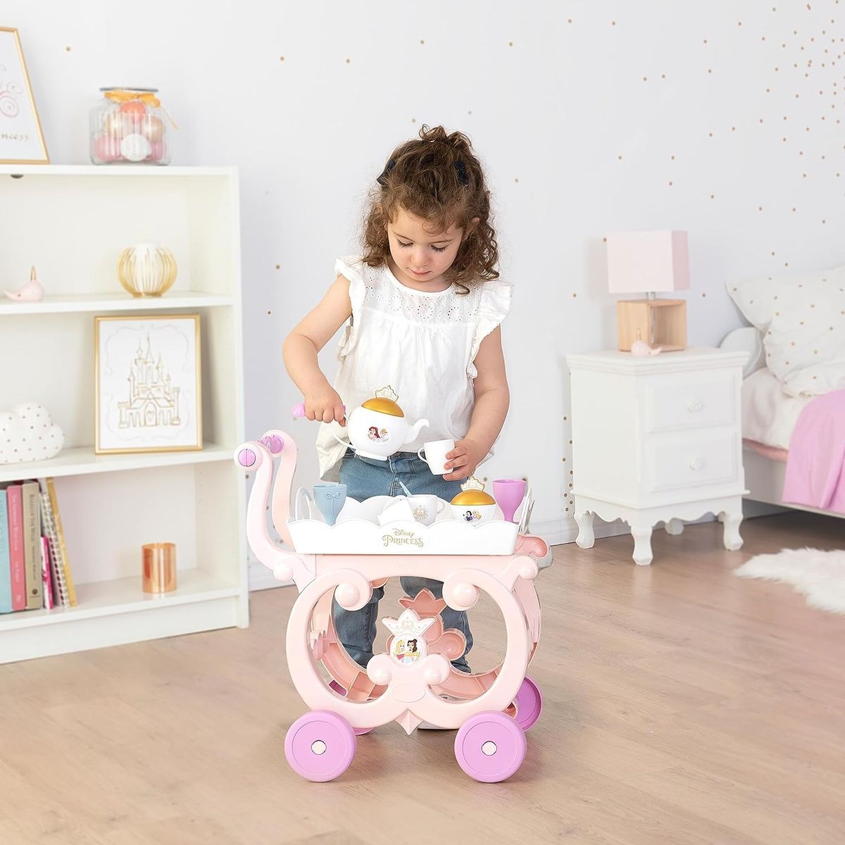 Smoby Disney Princess Servírovací vozík XL (502) - Poškozený obal