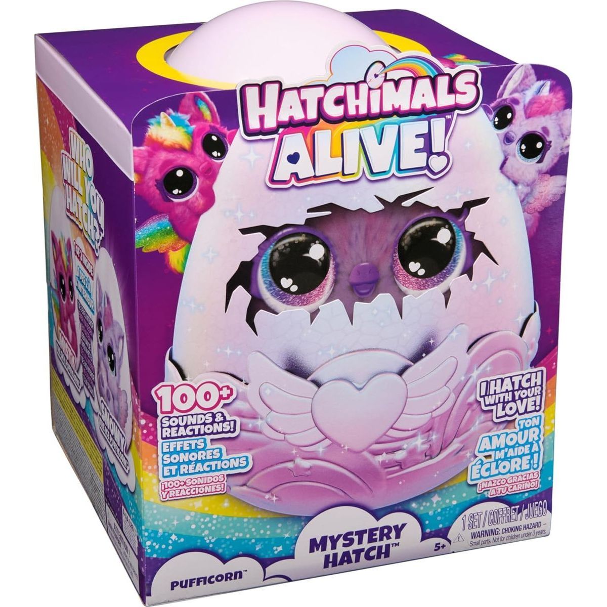 Hatchimals Líhnoucí se Interaktivní zvířátko Jednorožec