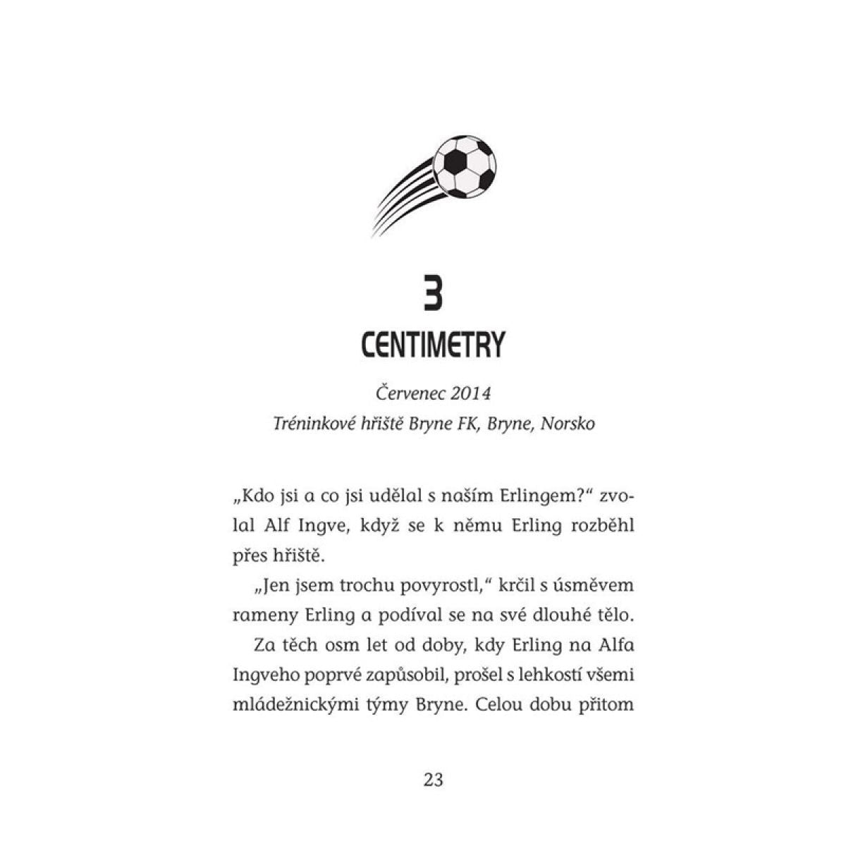 Hvězdy fotbalového hřiště - Haaland