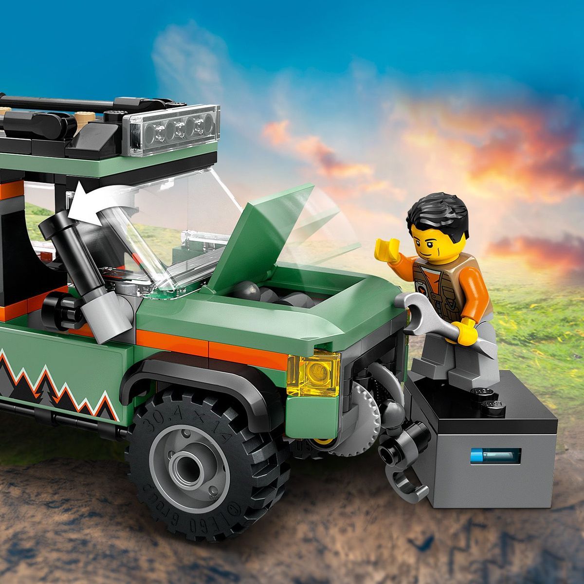 LEGO® City 60447 Terénní horské nákladní auto 4 x 4