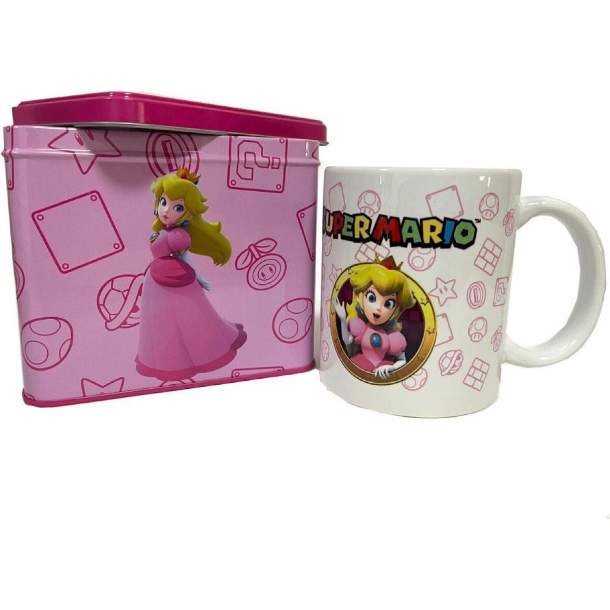 Amiibo Hrneček a kasička Super Mario Peach