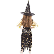 Rappa Dětský kostým Čarodějnice Halloween 116 - 128 cm