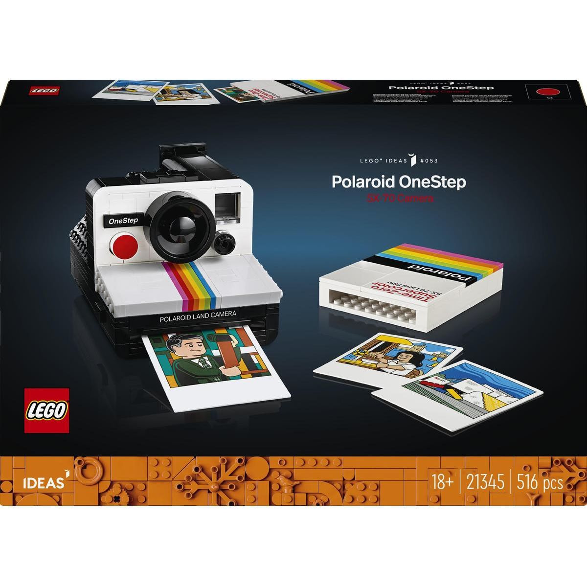 LEGO® Ideas 21345 Fotoaparát Polaroid OneStep SX-70