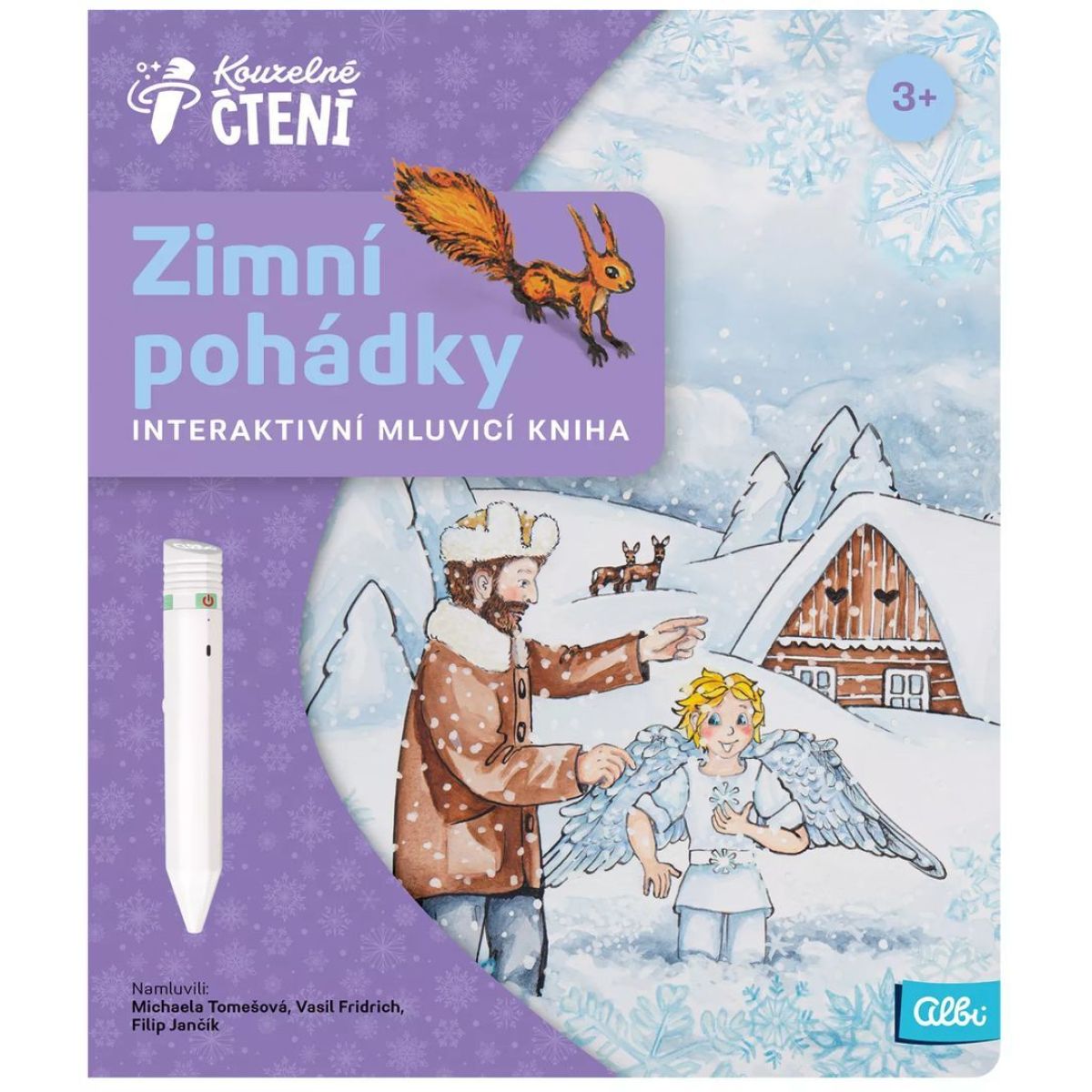 Albi Kouzelné čtení Kniha Zimní pohádky
