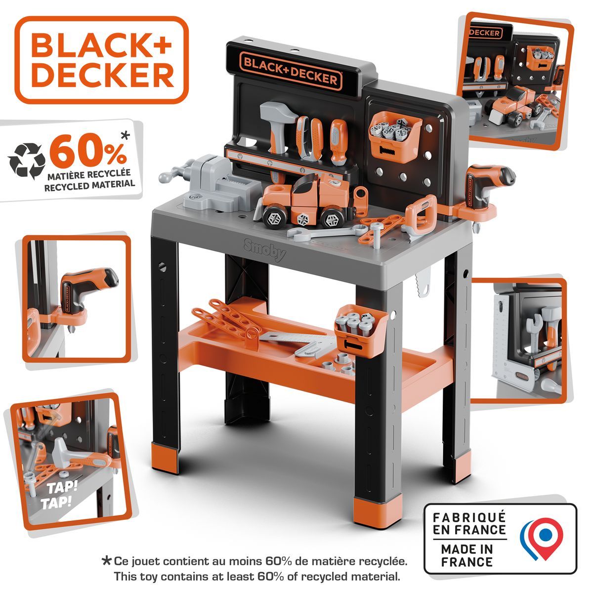 Smoby B&D Pracovní dílna Bricolo Pro