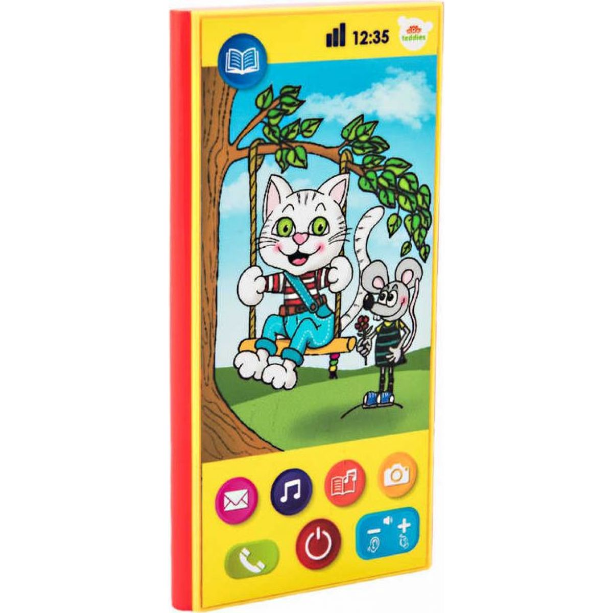 Telefon mobilní česky mluvící na baterie