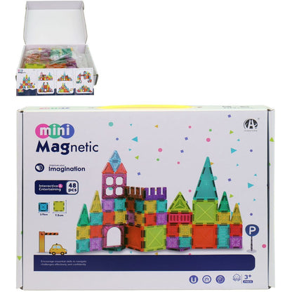 Magnetická stavebnice, 48 dílů