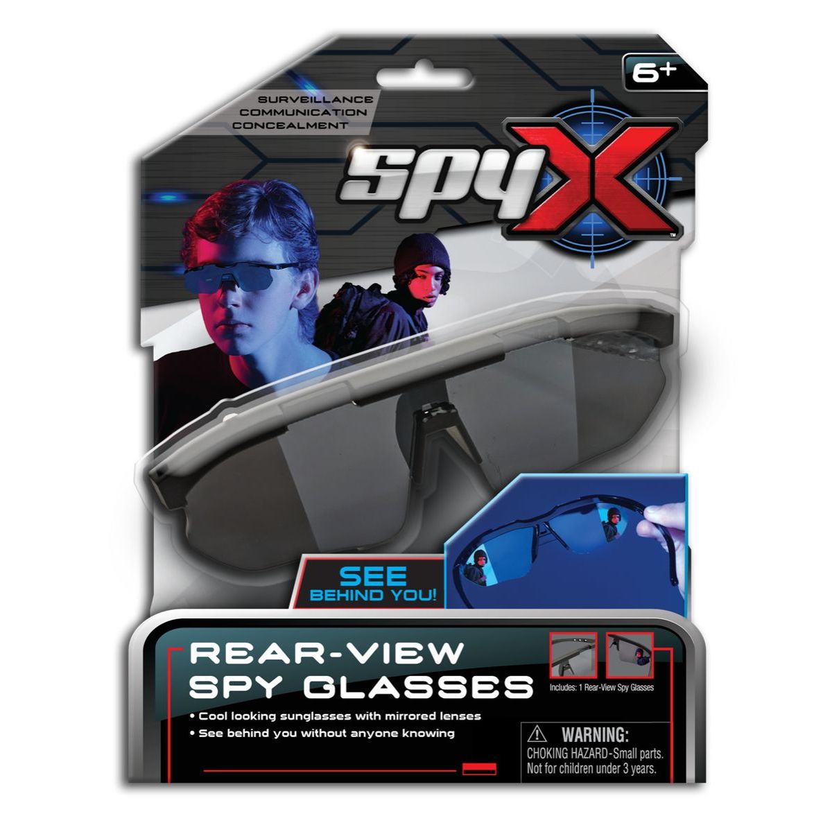 SpyX Sluneční brýle se zpětným pohledem