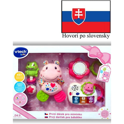 Vtech Prvý darček pre bábëtko ružový SK