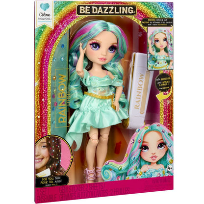 Rainbow High Be Dazzling Fashion panenka - Celine Turquoise (Teal)