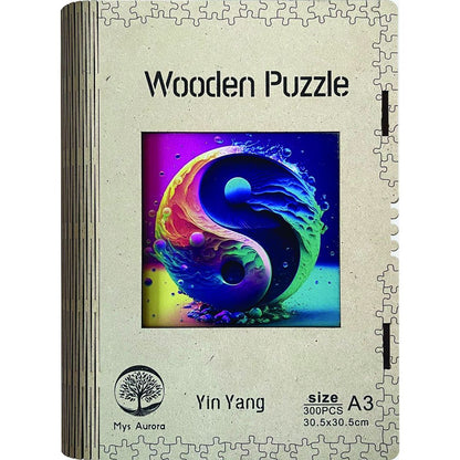 Epee Wooden puzzle Yin Yang A3