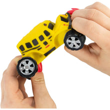 Alltoys Strečový natahovací školní autobus
