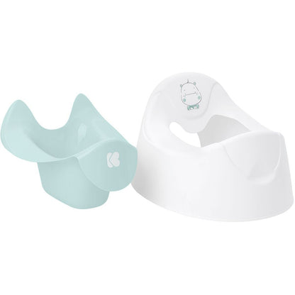 KikkaBoo Nočník hroch White Mint