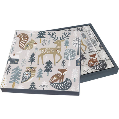 Adventní kosmetický kalendář Puzzle Scandic Wildlife