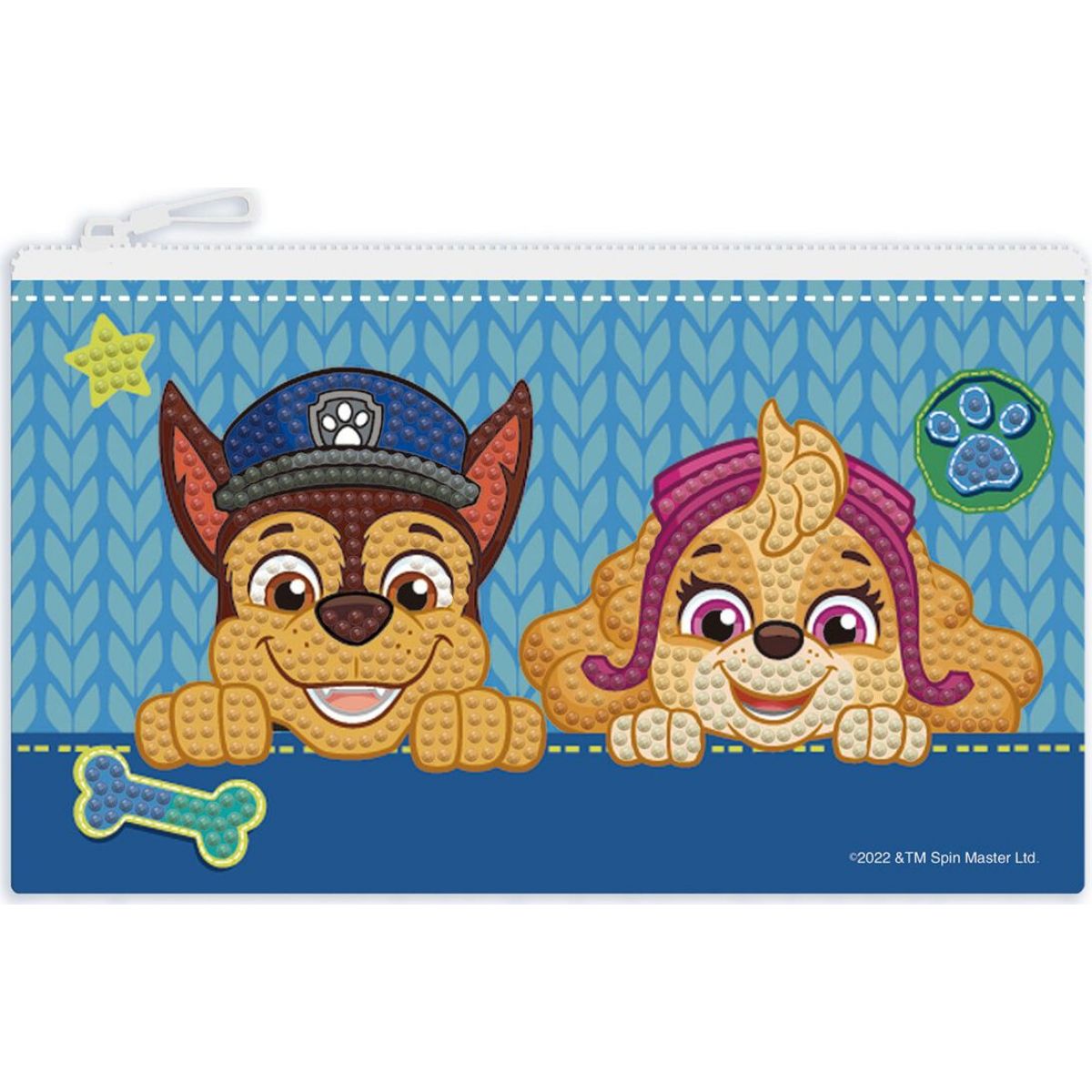 Dotzies Diamantové malování - Pouzdro se zipem - Skye & Chase
