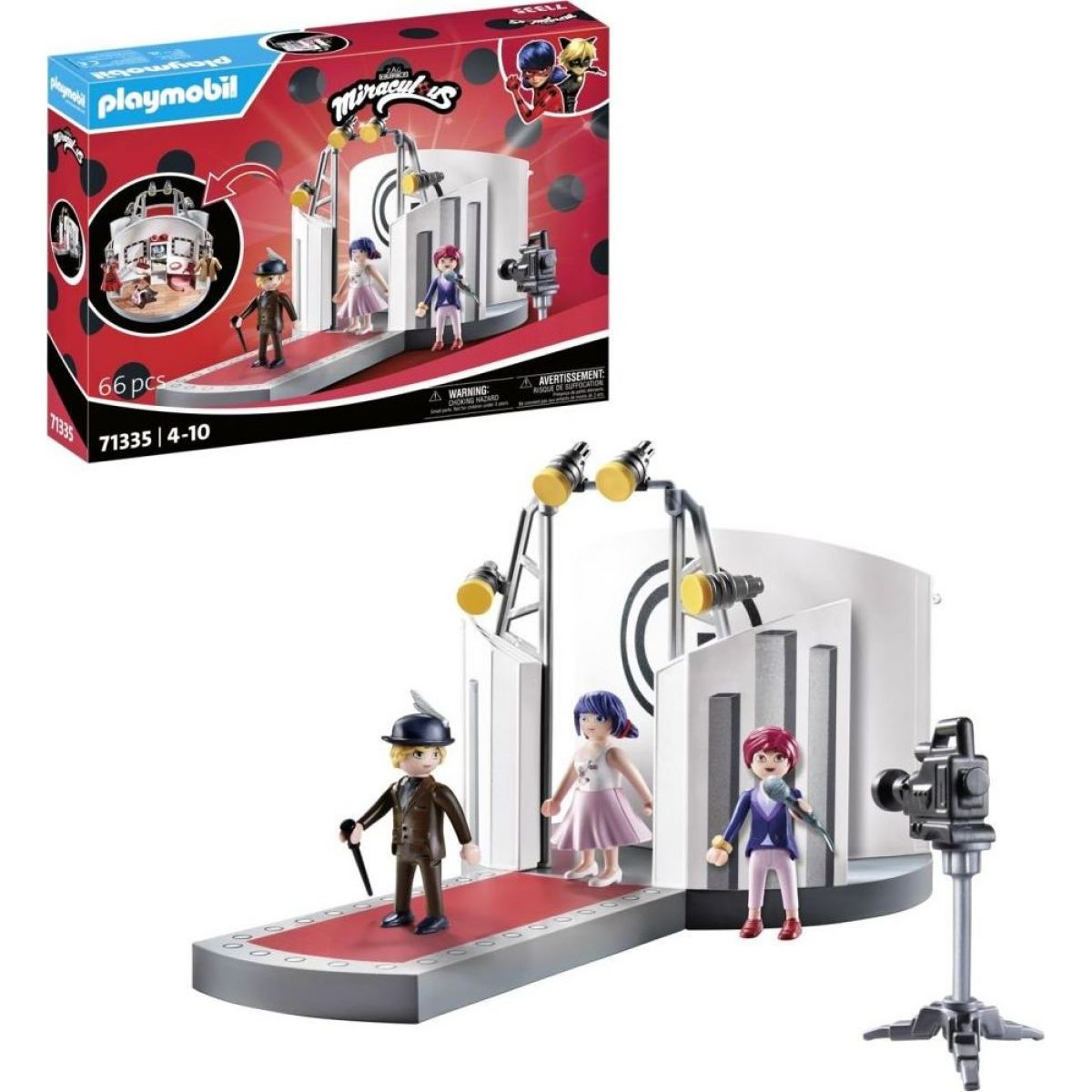 PLAYMOBIL® 71335 Kouzelná Beruška a Černý kocour: Fashion Show v Paříži