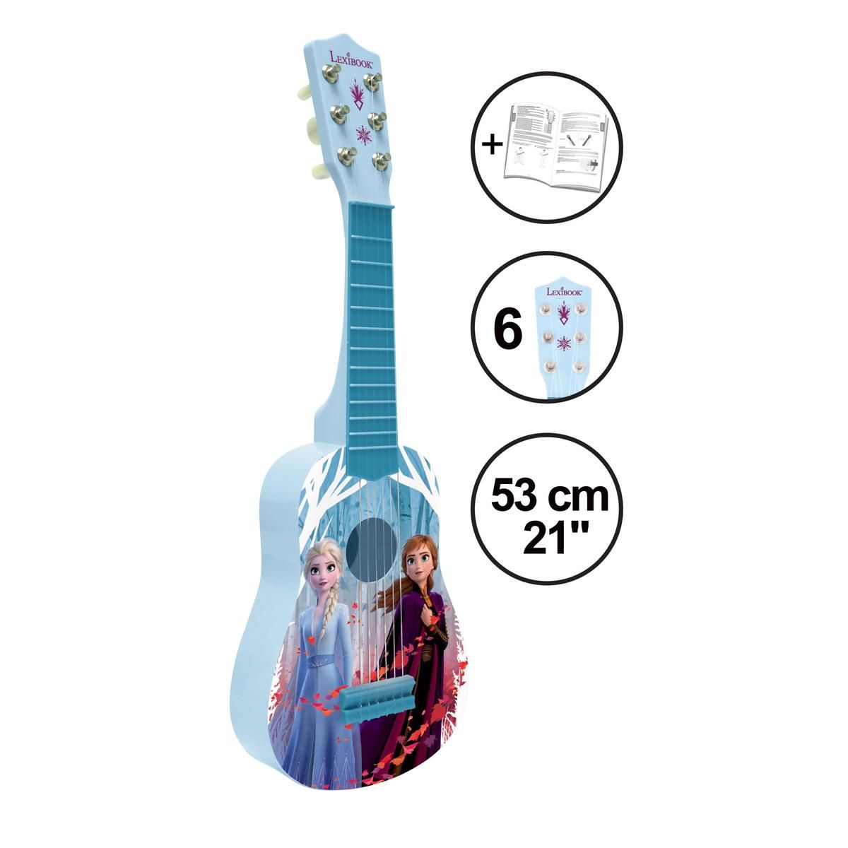 Lexibook Moje první kytara Frozen 53 cm