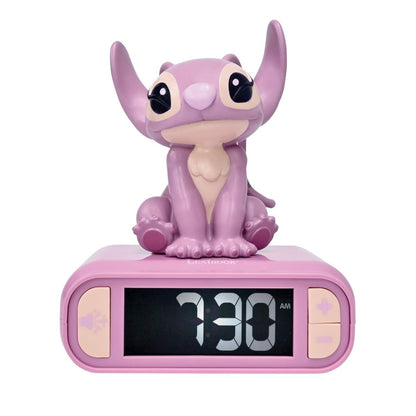 Lexibook Budík Stitch Angel se svítící figurkou