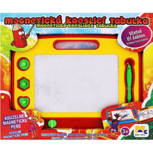 Mac Toys Magnetická tabulka kreslící červeno-žlutá