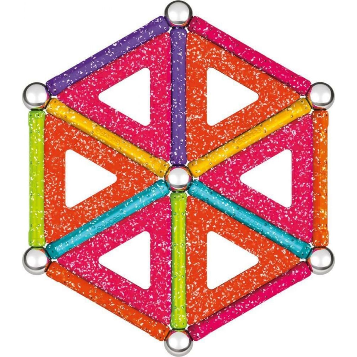 Geomag Glitter Recycled 35 dílků