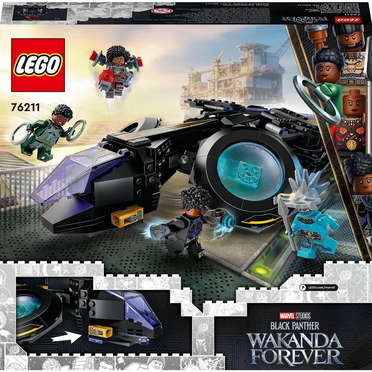 LEGO® Super Heroes 76211 Shuriin tryskáč Sunbird - Poškozený obal