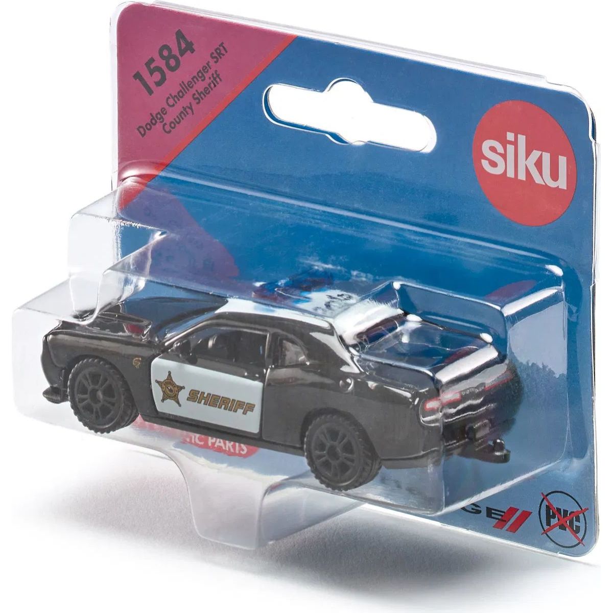 Siku 1584 Blister Dodge Challenger SRT Country Sheriff