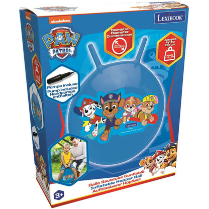 Lexibook Nafukovací skákací míč 45 cm Tlapková Patrola