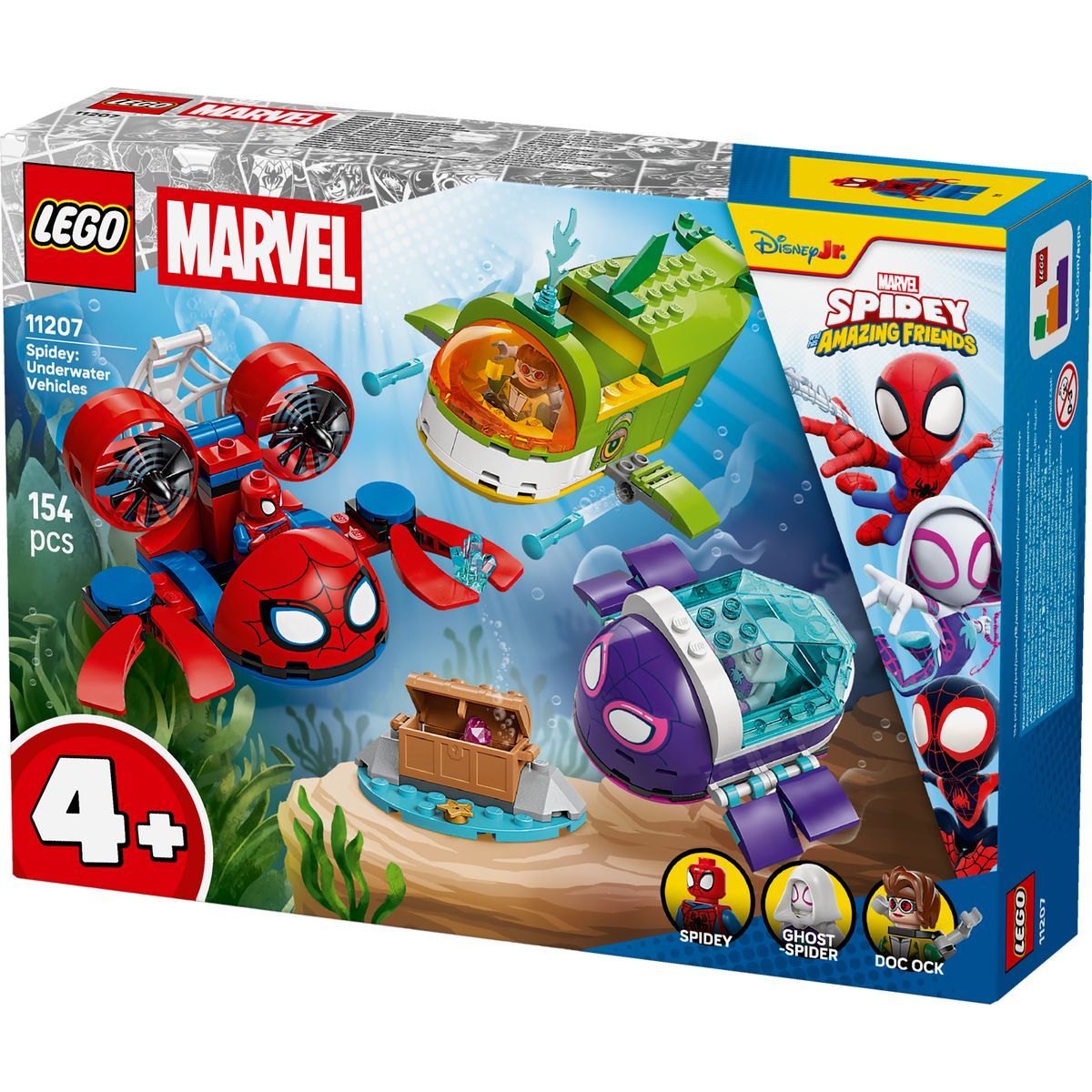 LEGO® 11207 Spidey: Podmořská vozidla