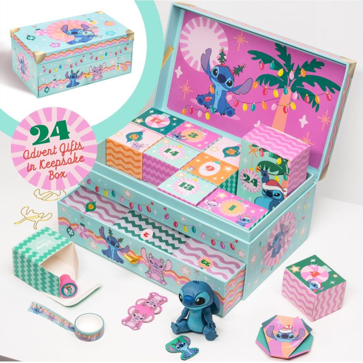 Stitch adventní kalendář Keepsake
