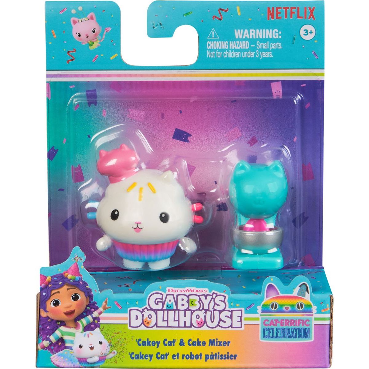 Gábinin kouzelný domek figurky s doplňkem Cakey Cat and Cake Mixer