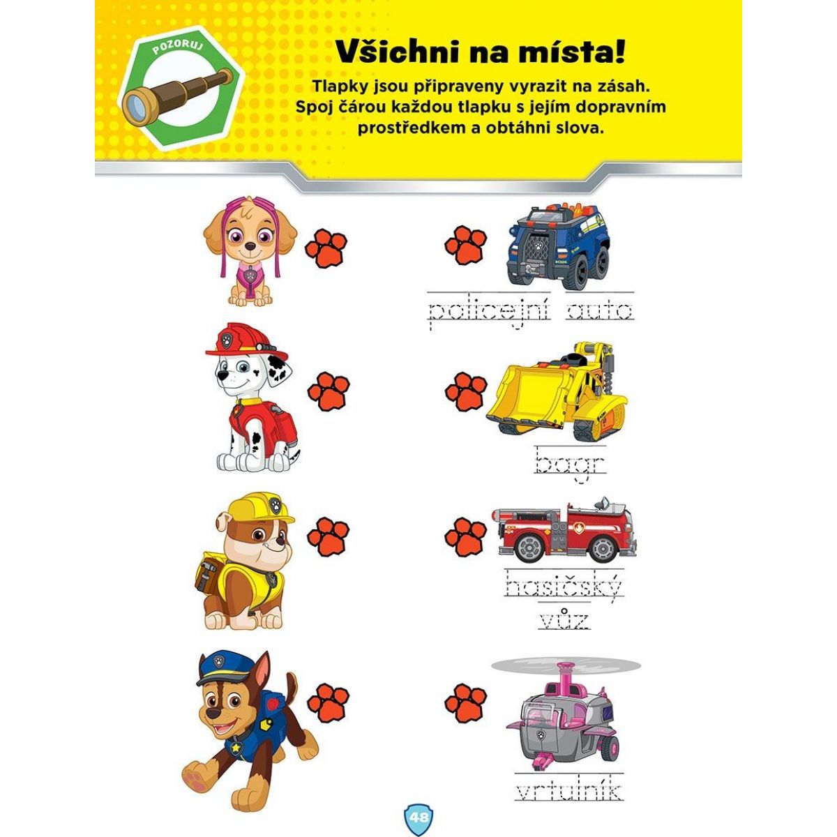 Tlapková patrola - Knížka plná zábavy