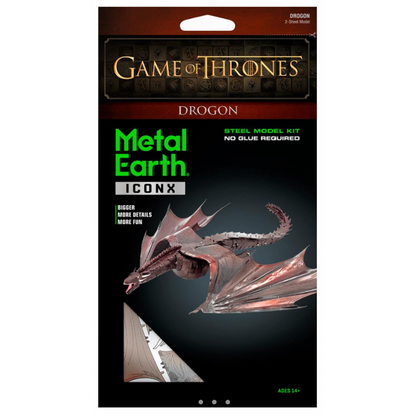 Metal Earth 3D Puzzle Hra o trůny Drak 56 dílků