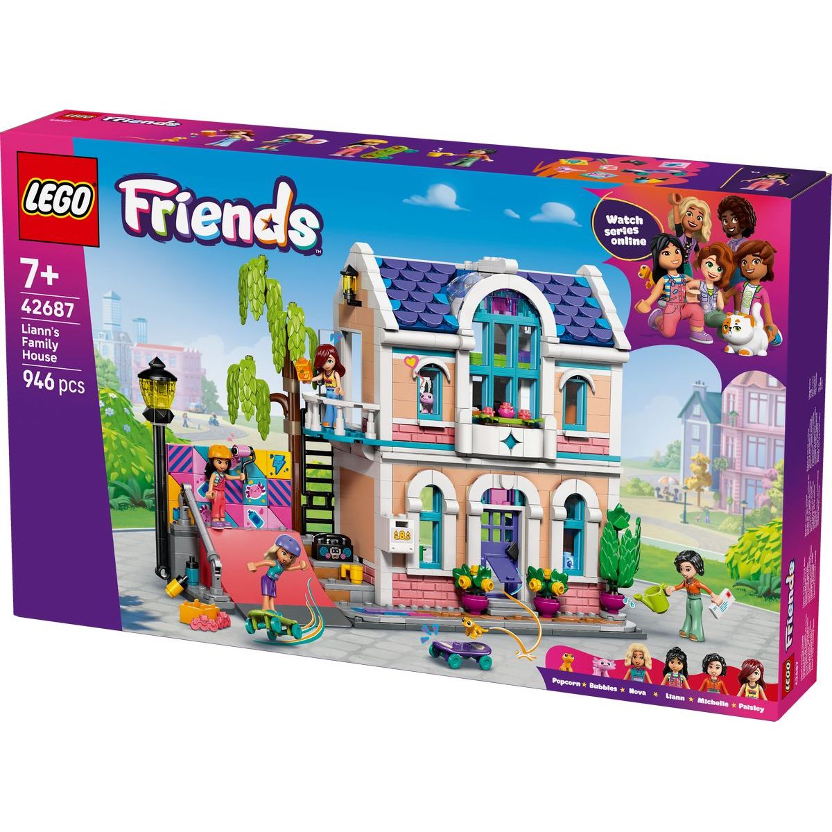 LEGO® 42687 Liann a její rodinný dům