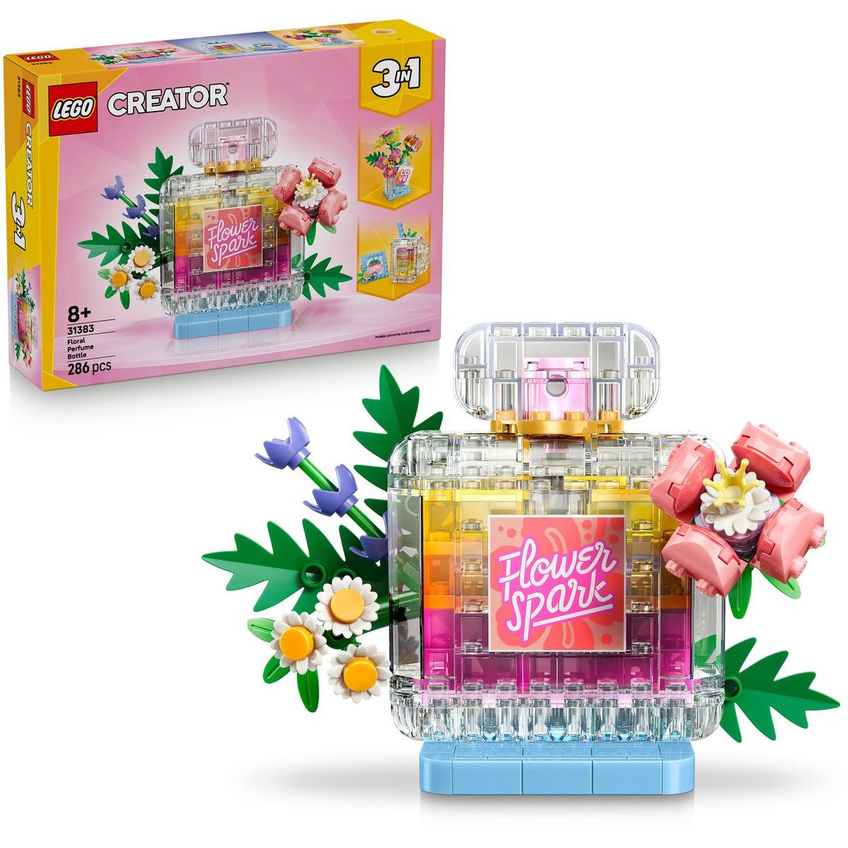 LEGO® Creator 3 v 1 31383 Parfém s ozdobnými květinami