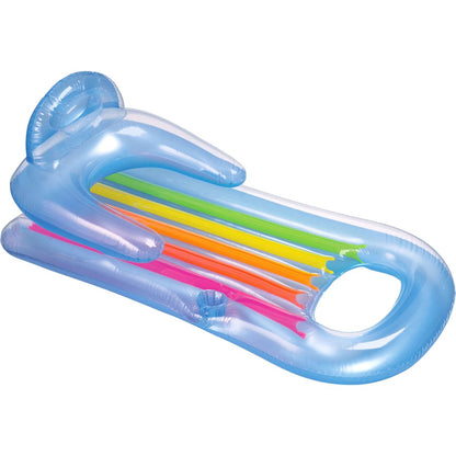 Intex 58802 Nafukovací lehátkové křeslo 160 x 85 cm - Modrá