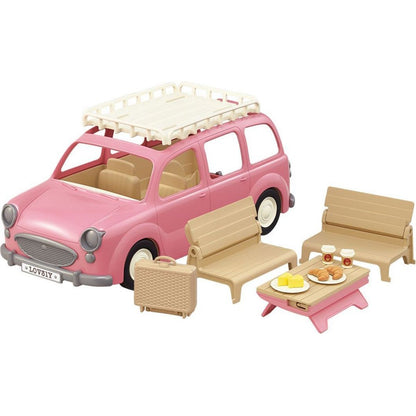 Sylvanian Families Rodinné auto růžové Van