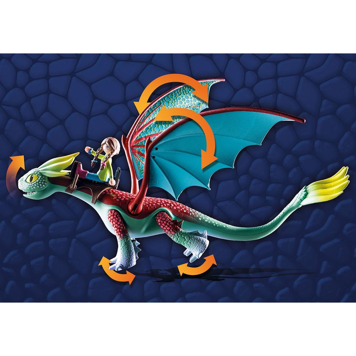 PLAYMOBIL® 71083 Dragons Devět říší Feathers a Alex