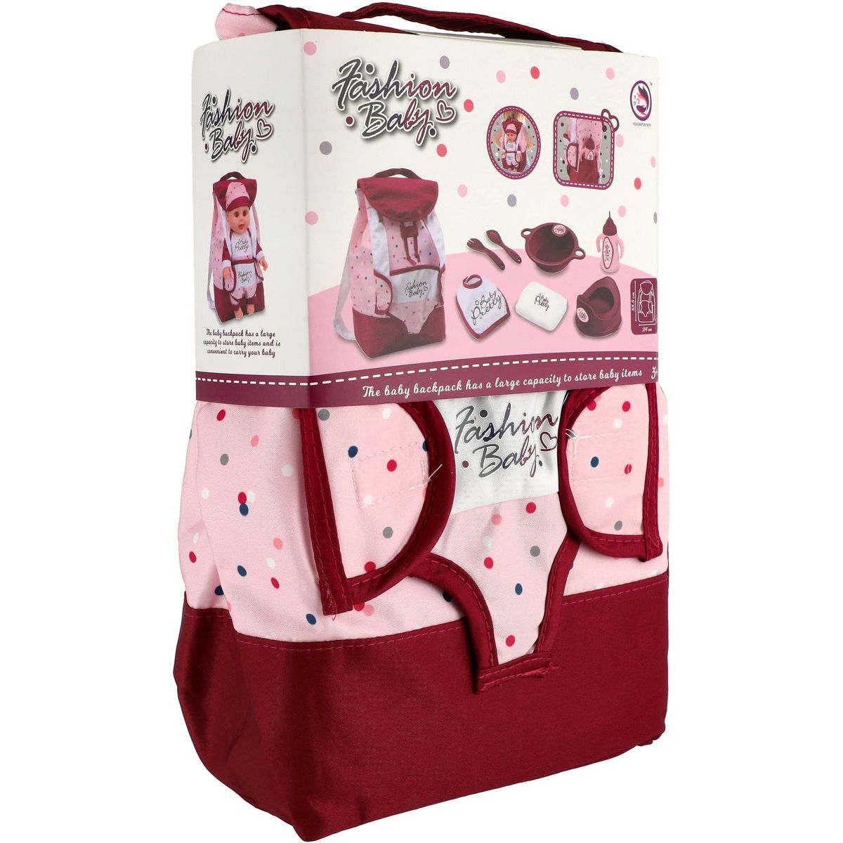 Teddies Batoh s nosítkem pro panenku