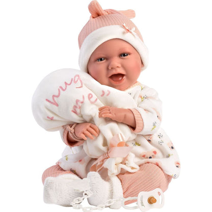 Llorens M740-96 obleček pro panenku miminko New born velikosti 40-42 cm