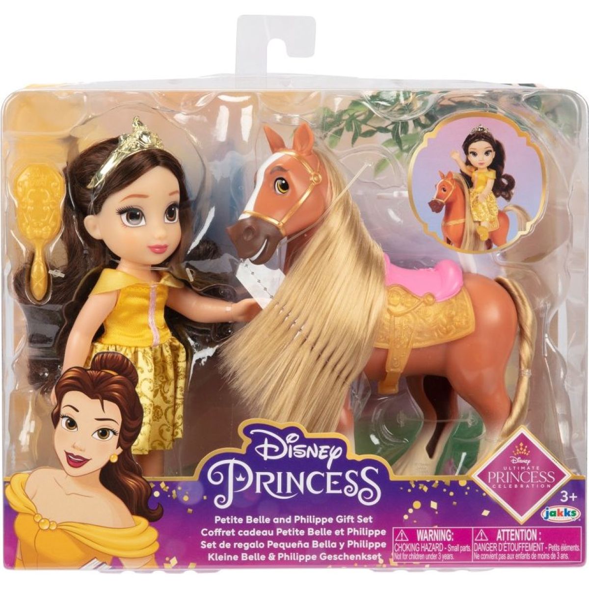 Jakks Panenka Disney Princezna Belle a koník Phillippe