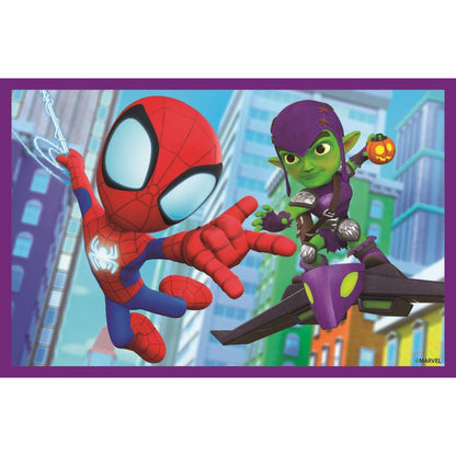 Clementoni Obrázkové kostky 6 ks Spidey and his amazing friends